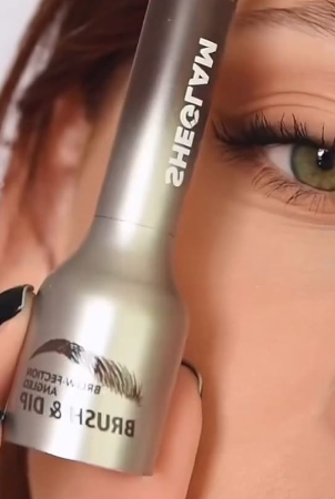 SHEGLAM Taupe Brow Fection Angled Brush & Dip