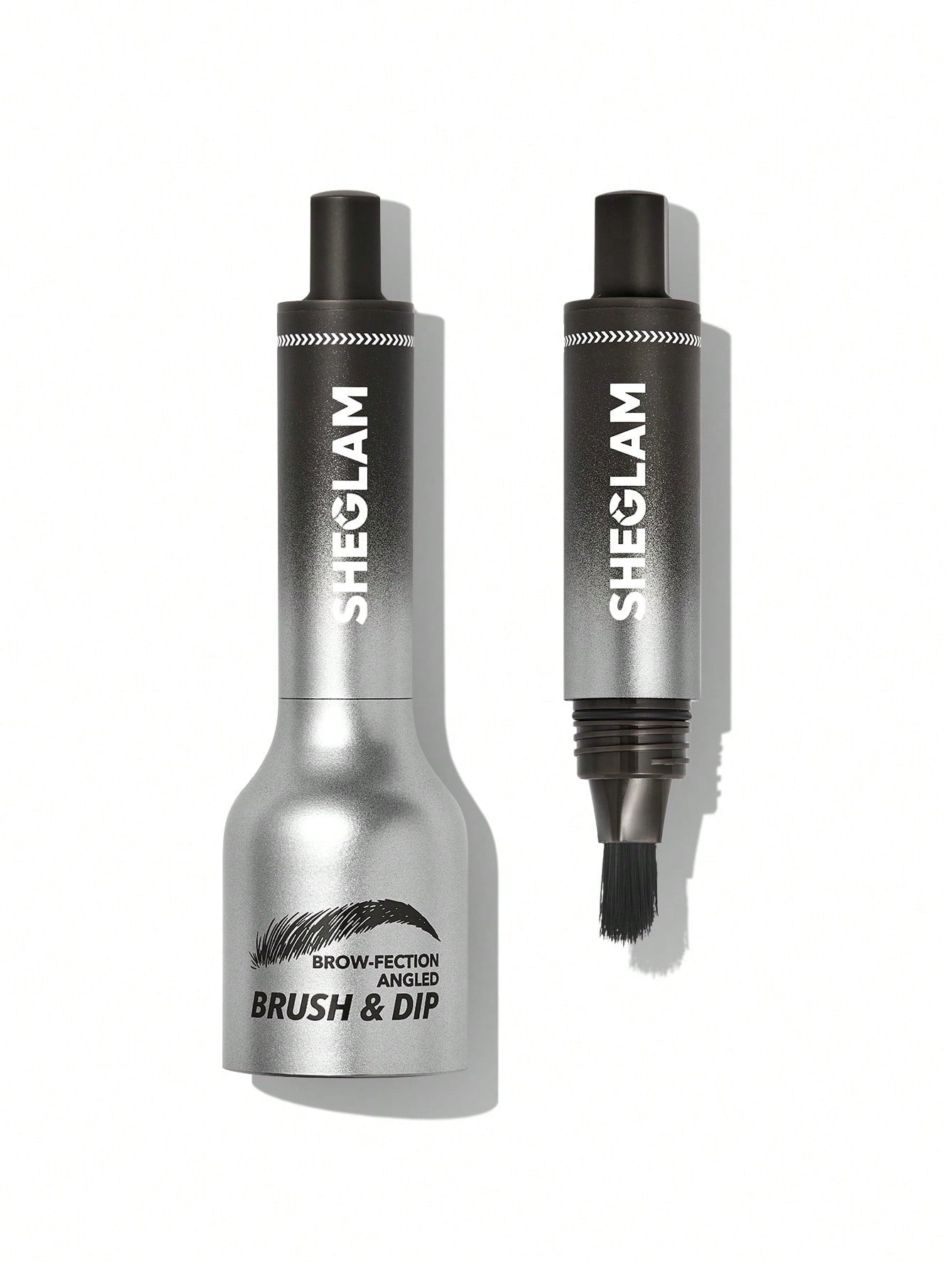 SHEGLAM Taupe Brow Fection Angled Brush & Dip